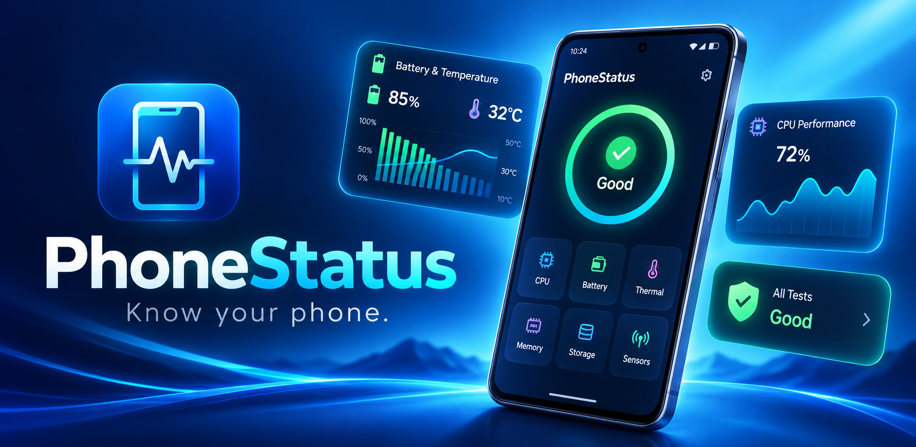 PhoneStatus diagnostics overview